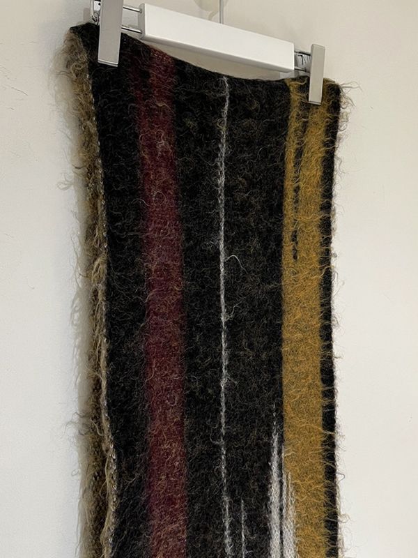YOKE（ヨーク） Still Jacquard Mohair Long Stole（スティルジャ