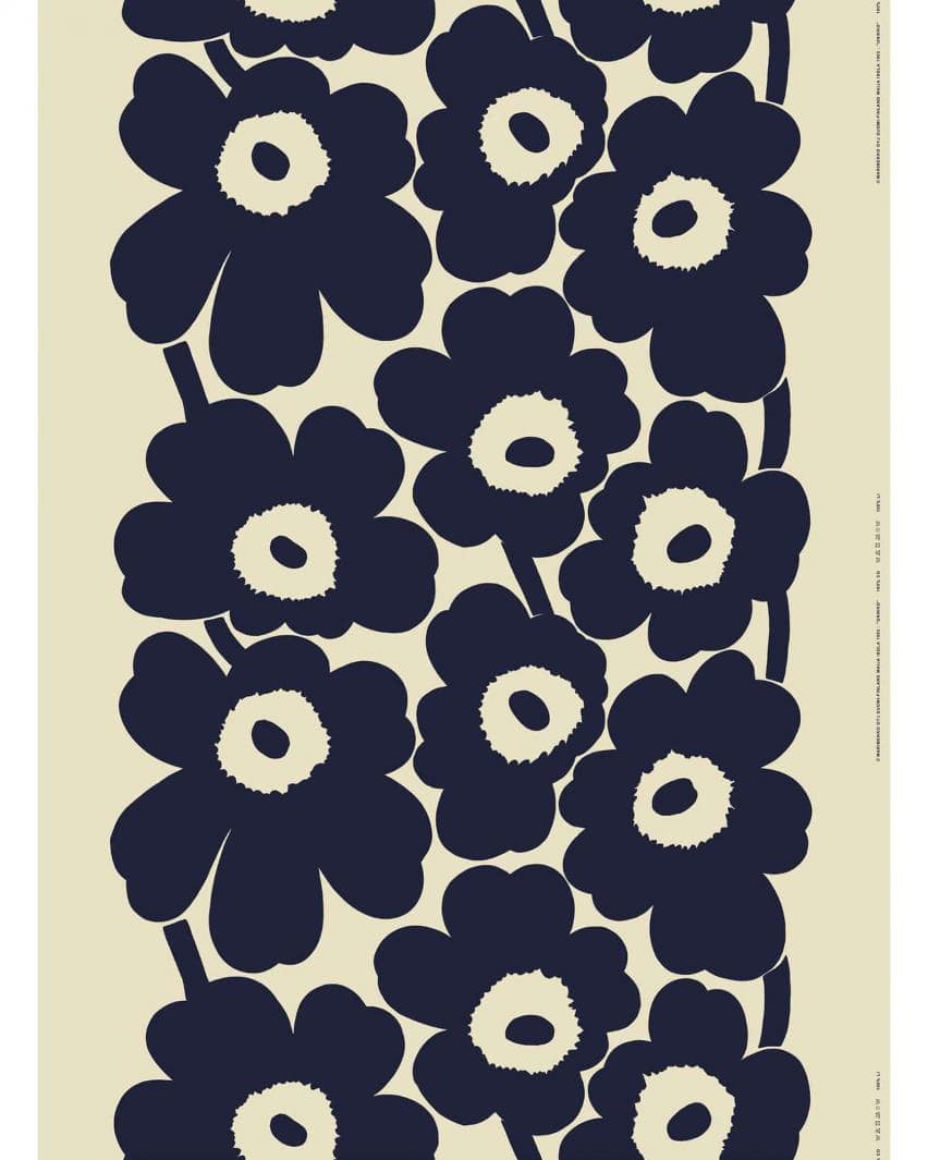 Unikko リネンファブリック | Maija Isola | Marimekko (マリメッコ