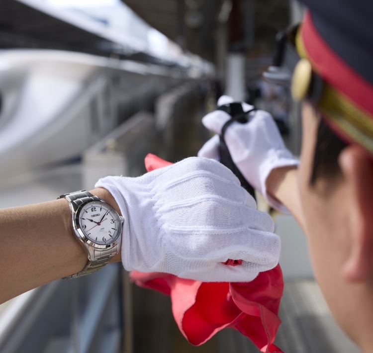 JR東海 新幹線 男性乗務員用 腕時計 稼働品 非売品 SEIKO 【公式通販】