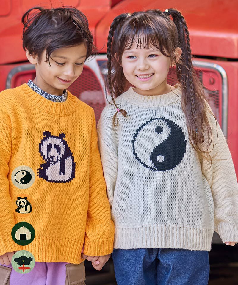 OUTLET】クルーネックセーター ｜ トップス ｜ 子供服のセレクト
