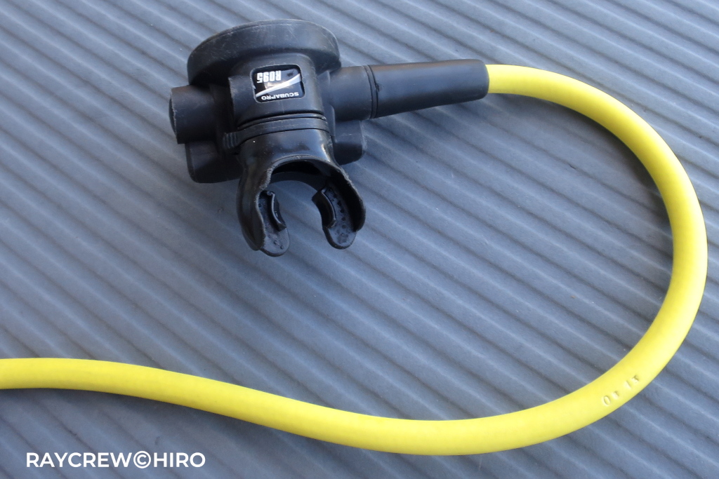 レギュレーターのオクトパスは右から？左から？どちらが正解？