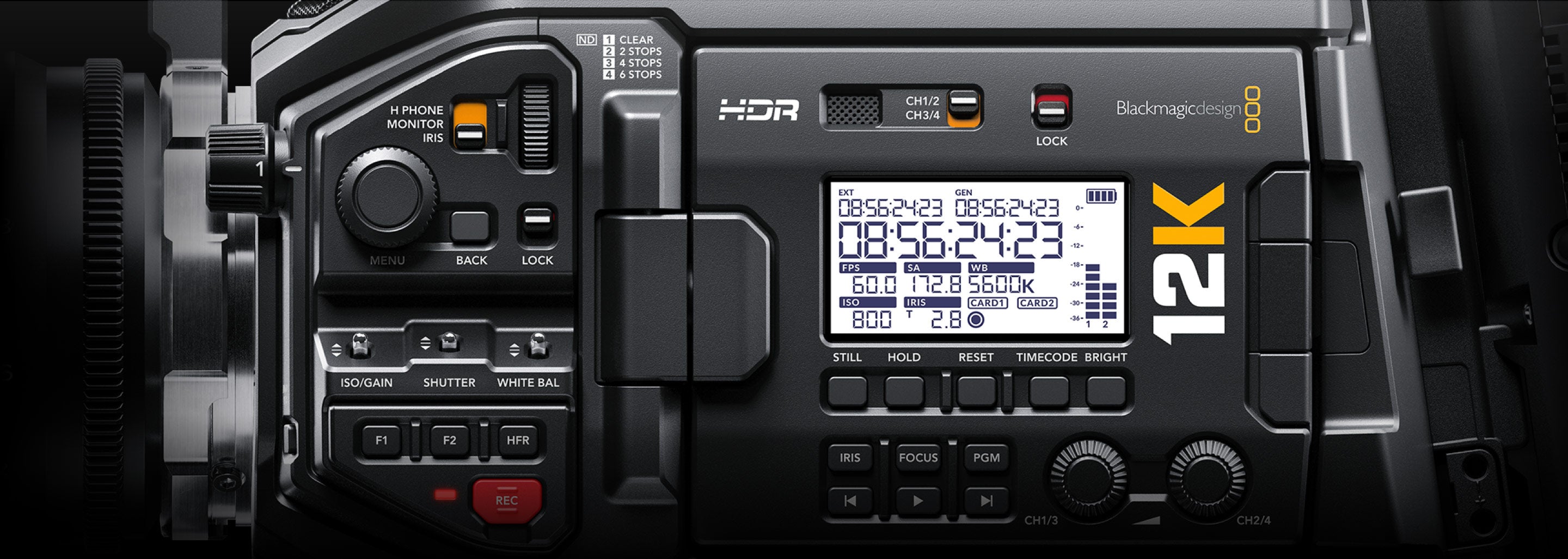 Blackmagic Design - URSA Mini Pro 12k – Maxx Digital