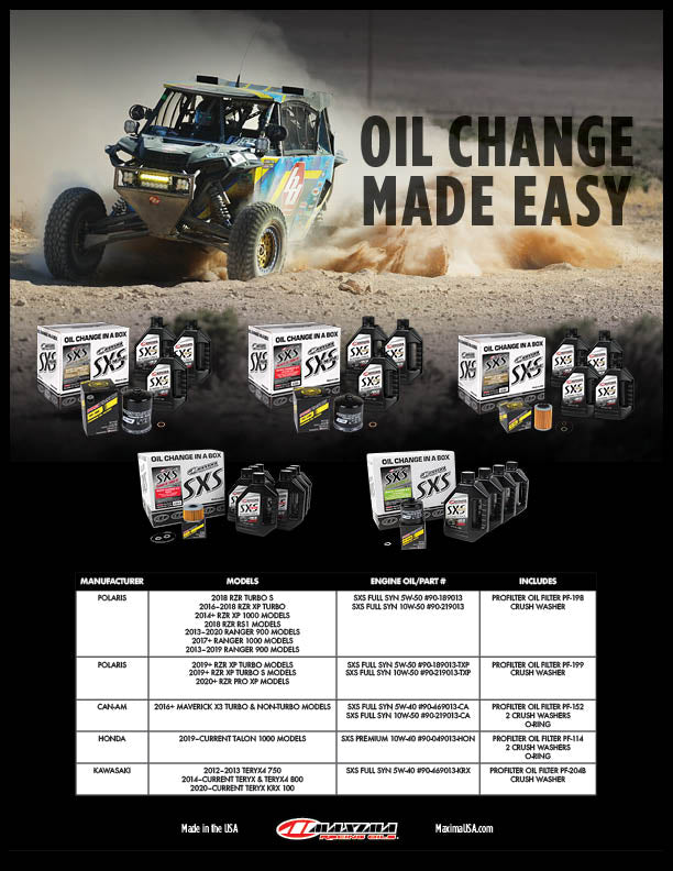 SXS - POLARIS TURBO QUICK CHANGE KIT – MaximaUsa