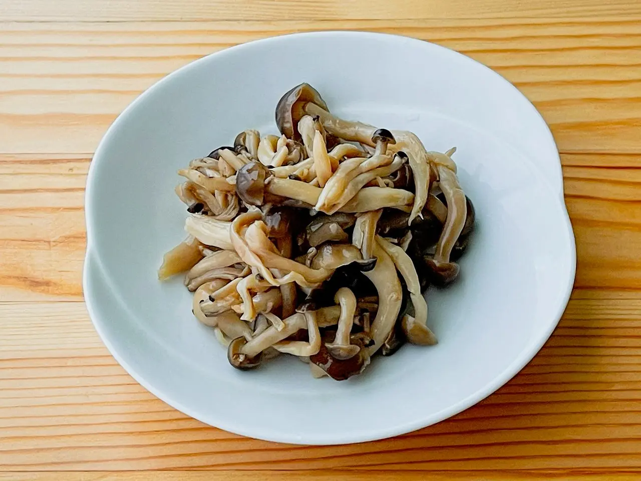 野菜ひとつ】めんつゆしめじ - 週末の作り置きレシピ