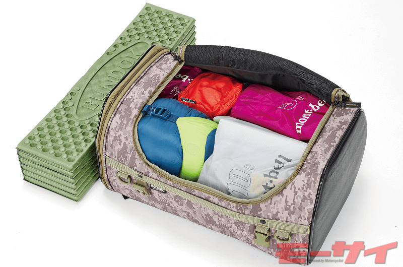 ボックスリュックとしても使用可能！ GOLDWIN・GWMX-OVERリアバッグ35