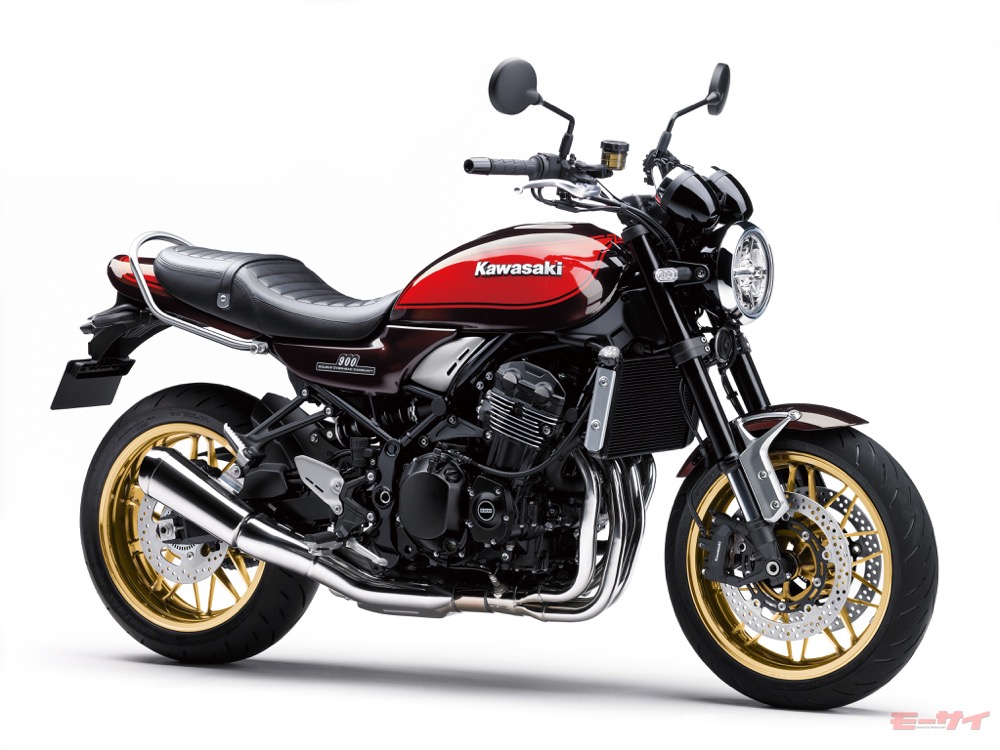 カワサキ Z900RSに「イエローボール＋ブレンボ＋オーリンズ」上級
