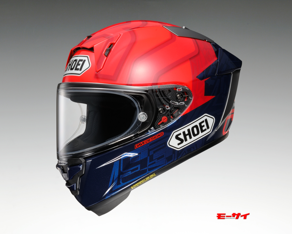 MotoGPライダーMarc Marquez選手のレプリカ「X-Fifteen」＆コラボ