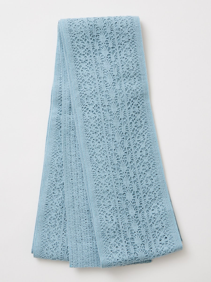 半巾帯「 レース編み半巾帯 」(FREE オフホワイト): ふりふ ｜ミマツ