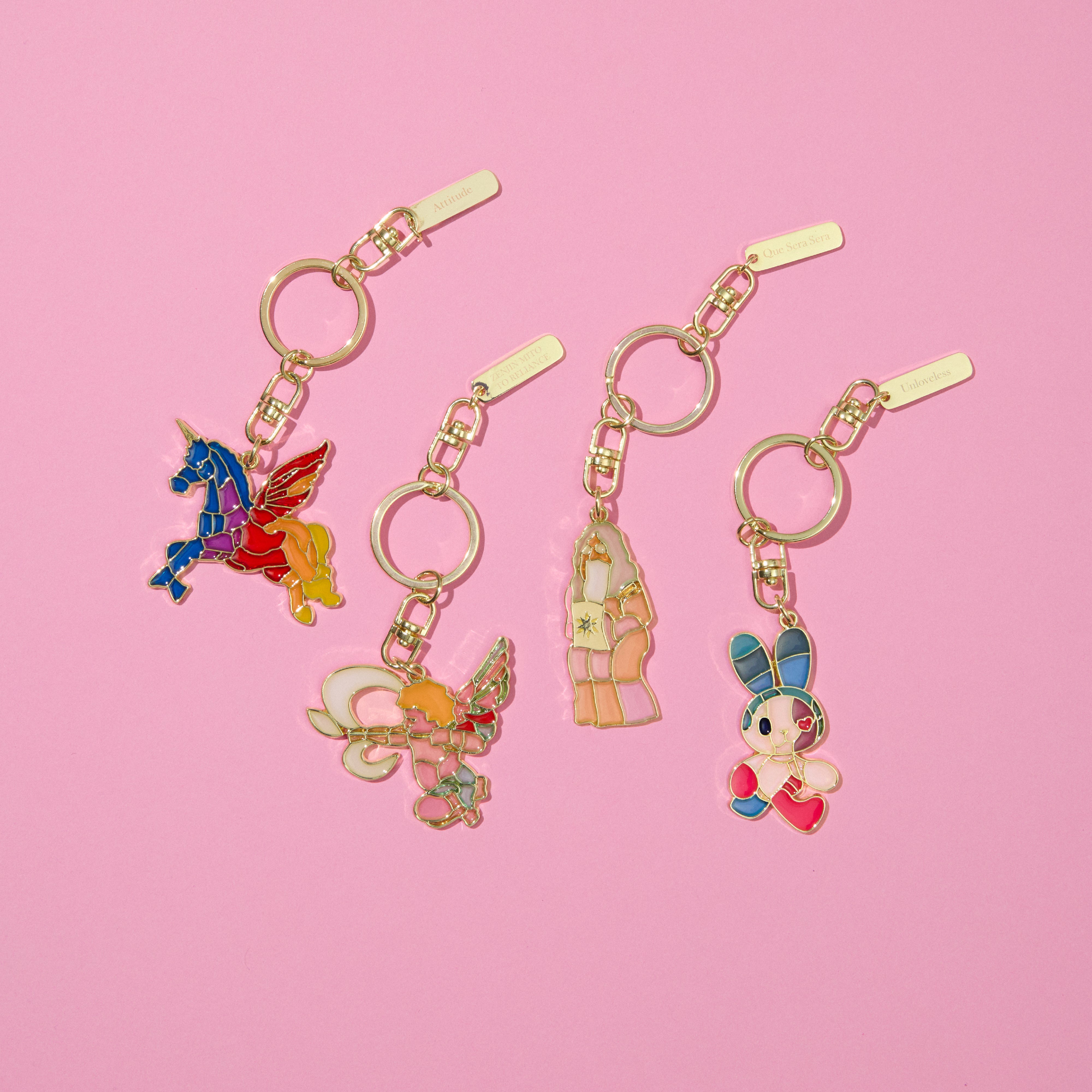 Wonder Museum ステンドグラスキーホルダー(アンラブレス) – Mrs