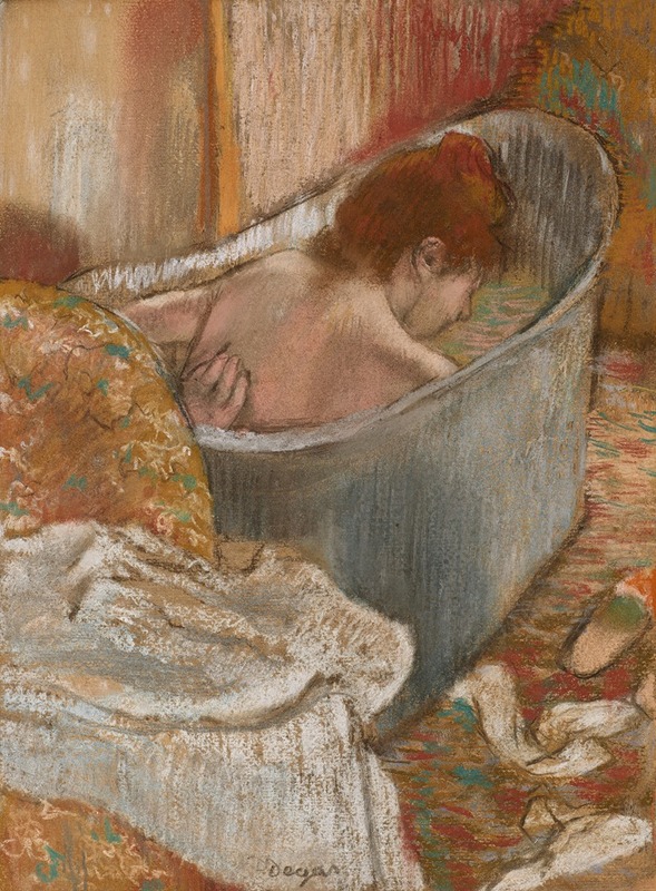 Edgar Degas、エドガー・ドガ【APRES LE BAIN】 Edgar Degas、エドガー