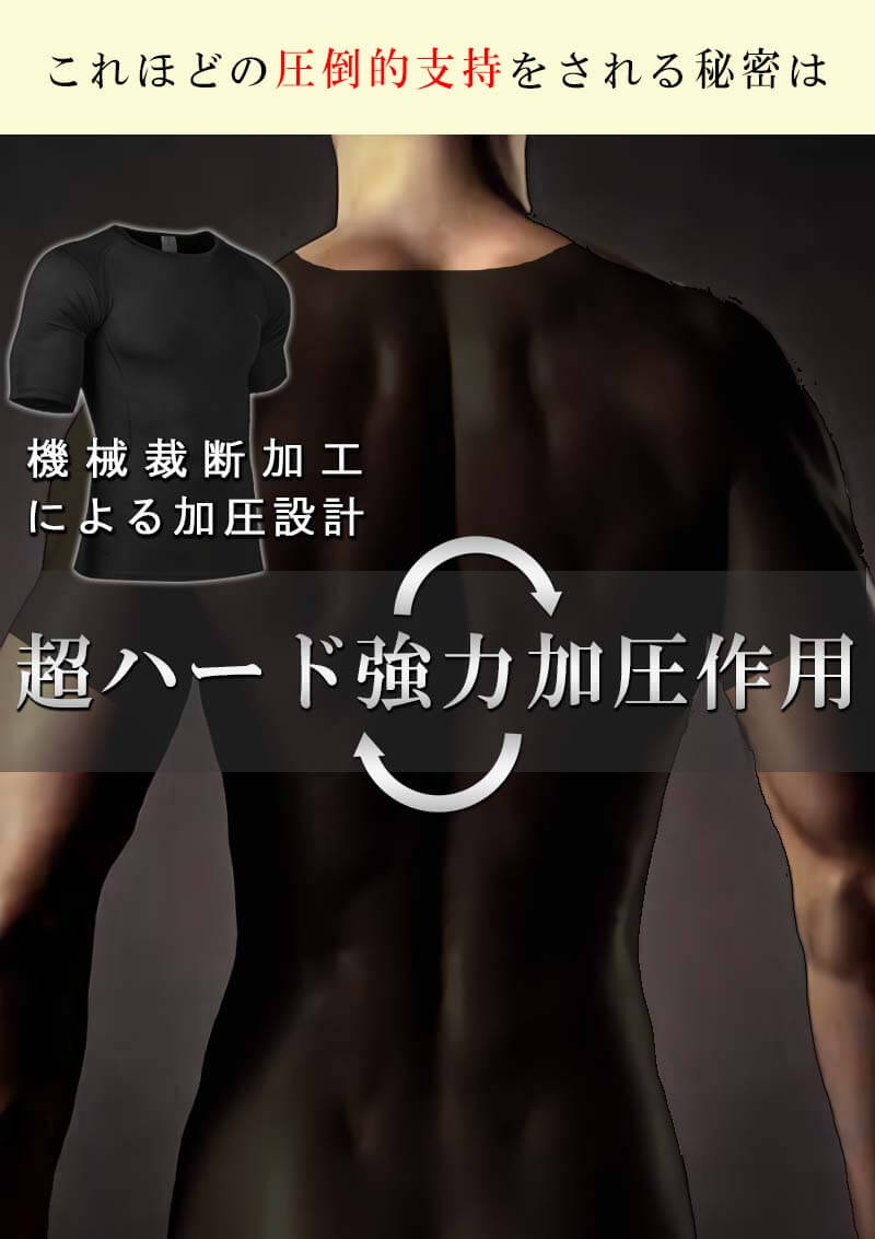 公式】シックスチェンジ／加圧シャツ／MEN-ZOO-[Men-Zoo]