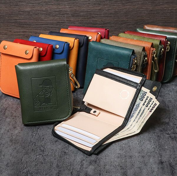 ビアベリー SMALL ROUND WALLET 二つ折り財布 BEERBELLY | フリー