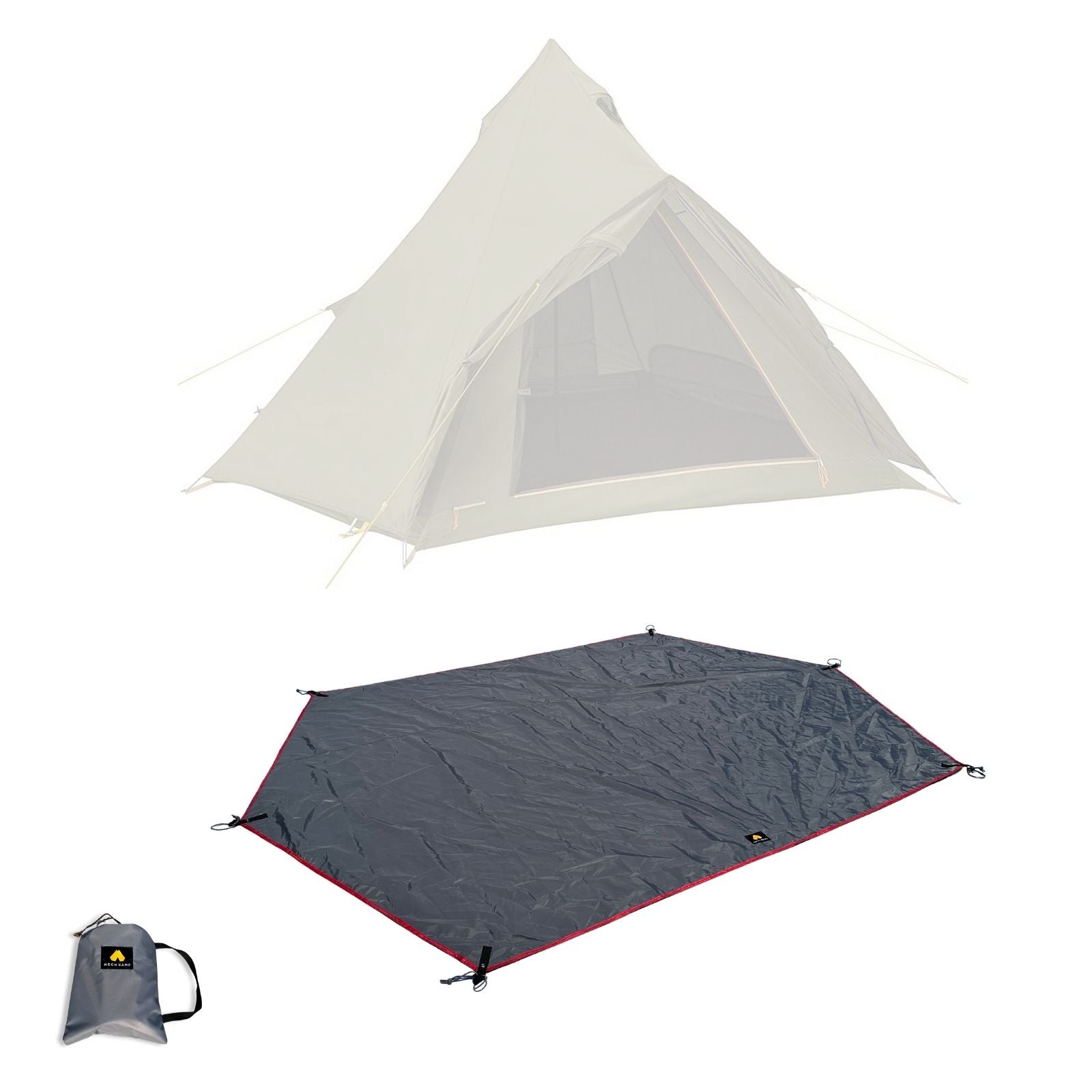 コールマンテント用グランドシート互換品・代用品｜MECH CAMP