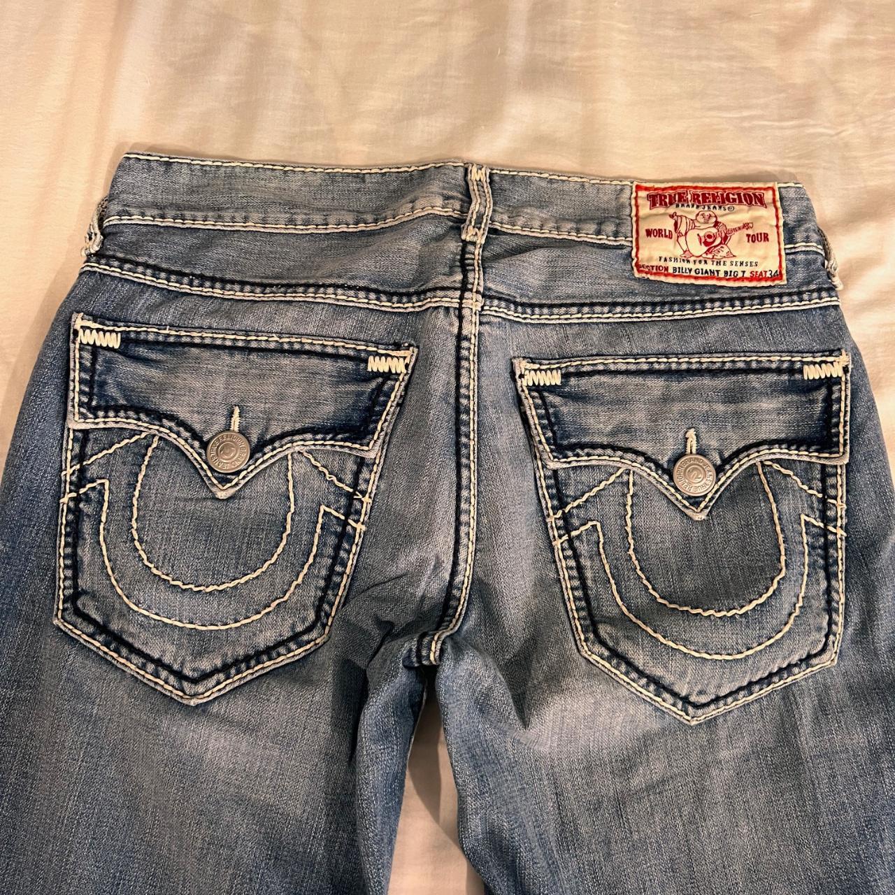 True Religion Jeans (Billy Giant Big T) | Depop