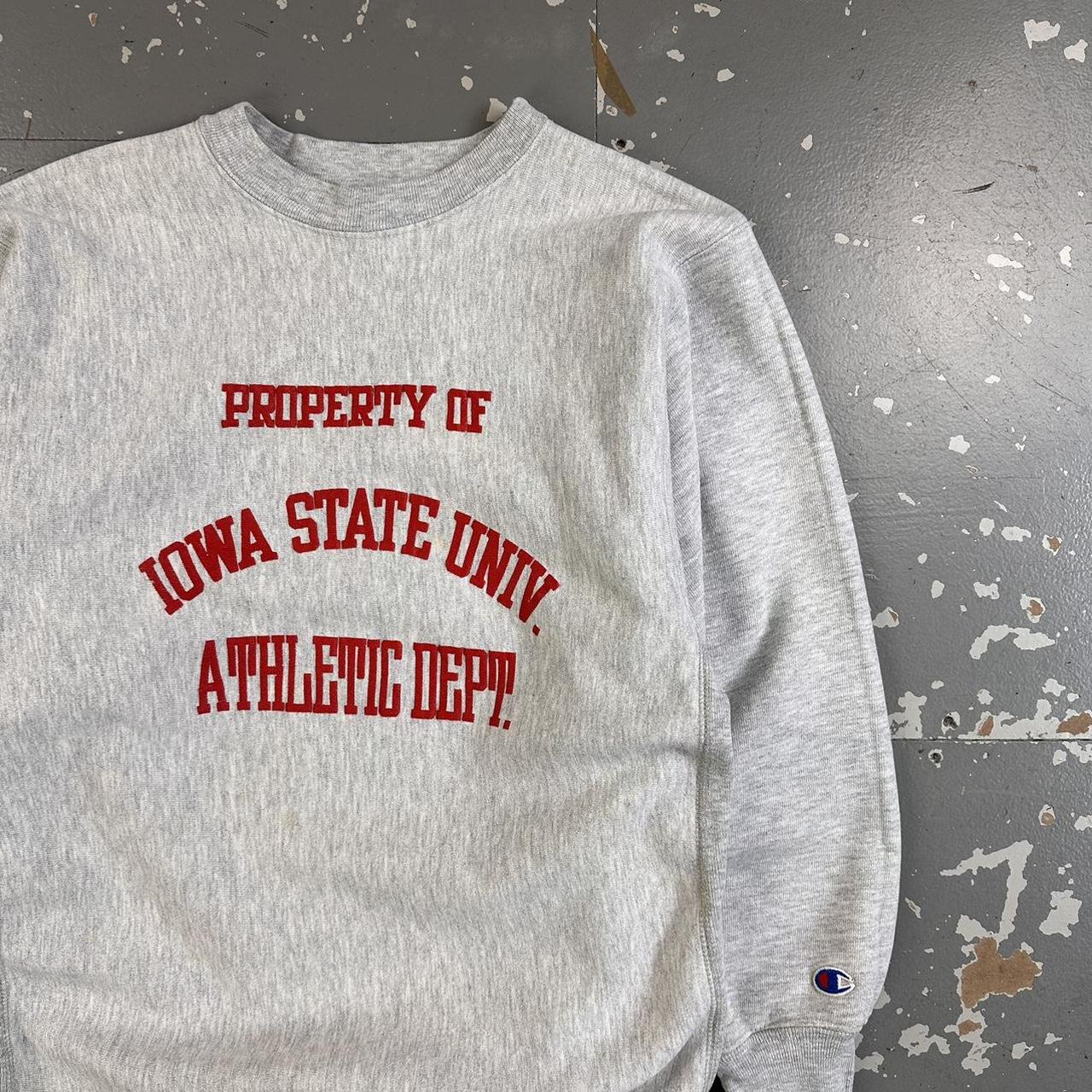 Vintage 80s Iowa State Athletic Dept Champion | Depop