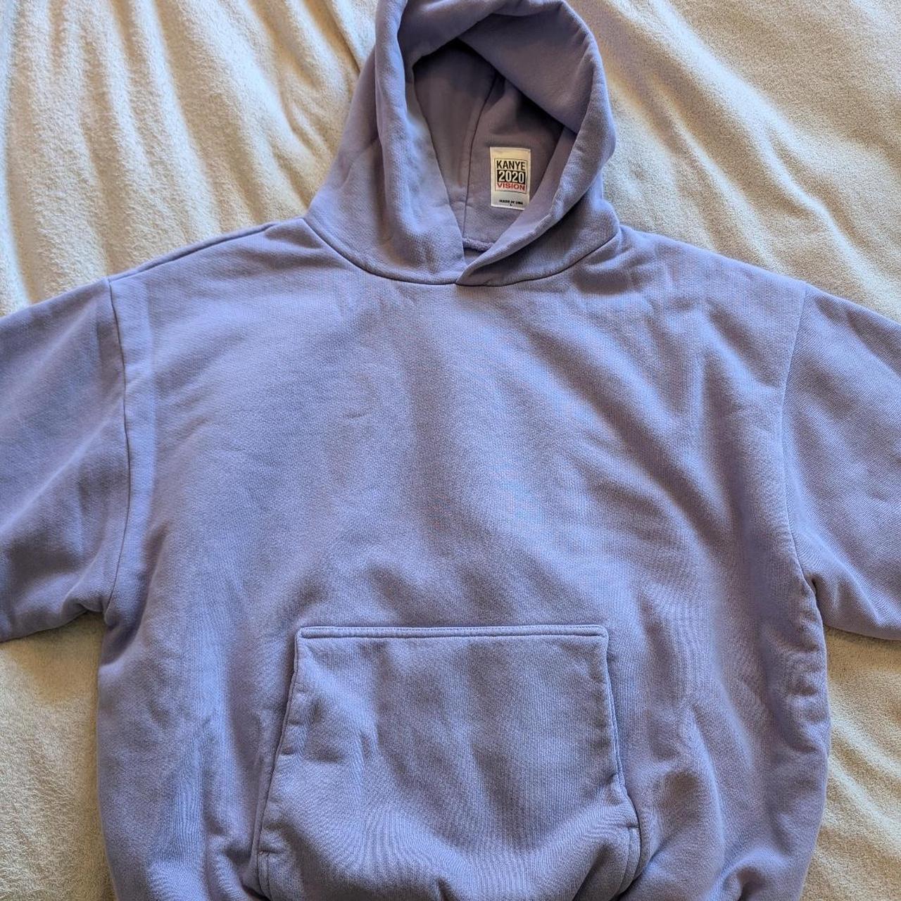 Kanye 2020 Vision hoodie in lavender colour Very | Depop