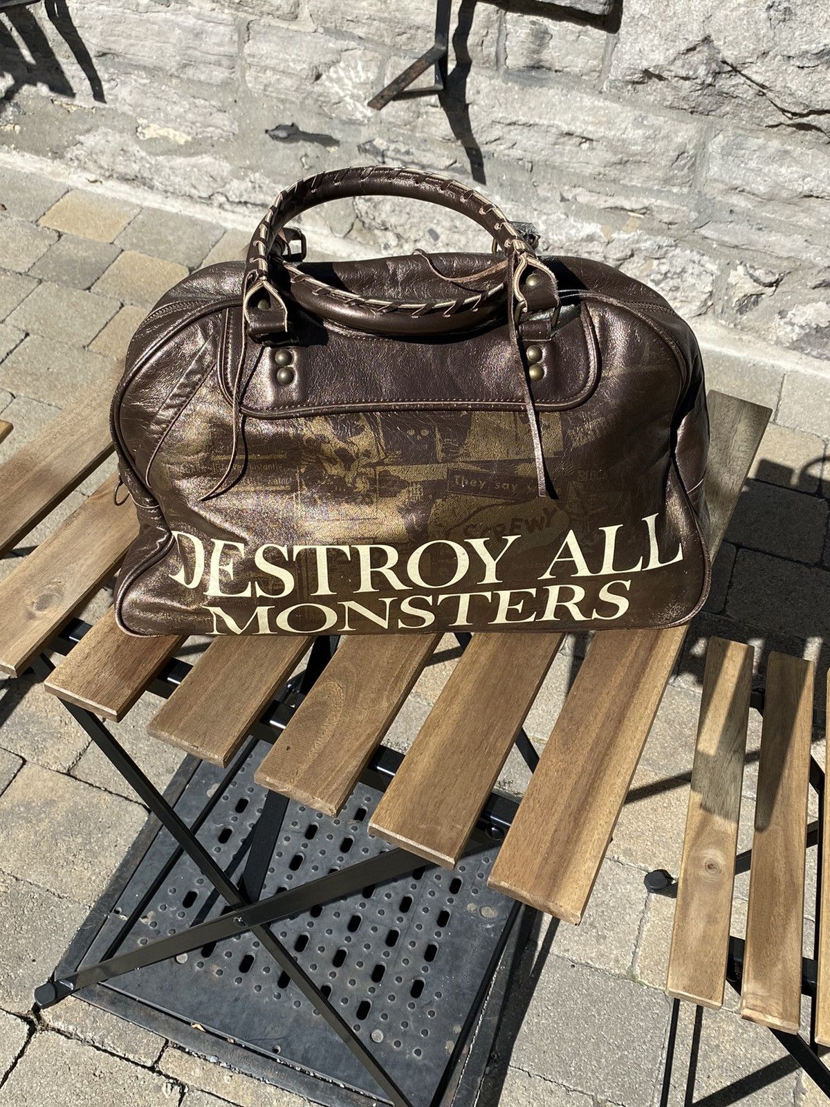 Hysteric Glamour “DESTROY ALL MONSTERS” Bag | Grailed