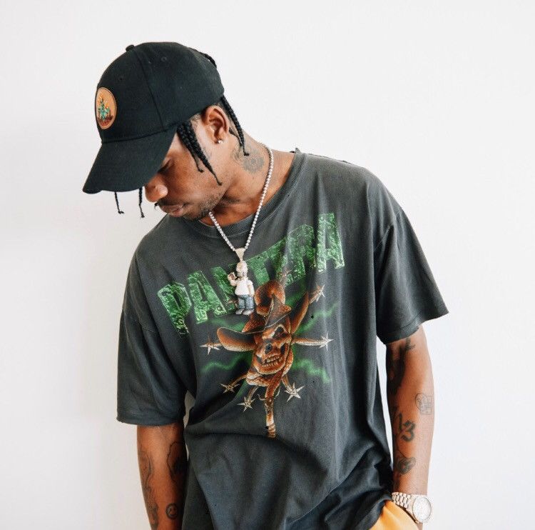 希少XL]トラヴィス着用 Pantera グラフィックTシャツ 希少XL