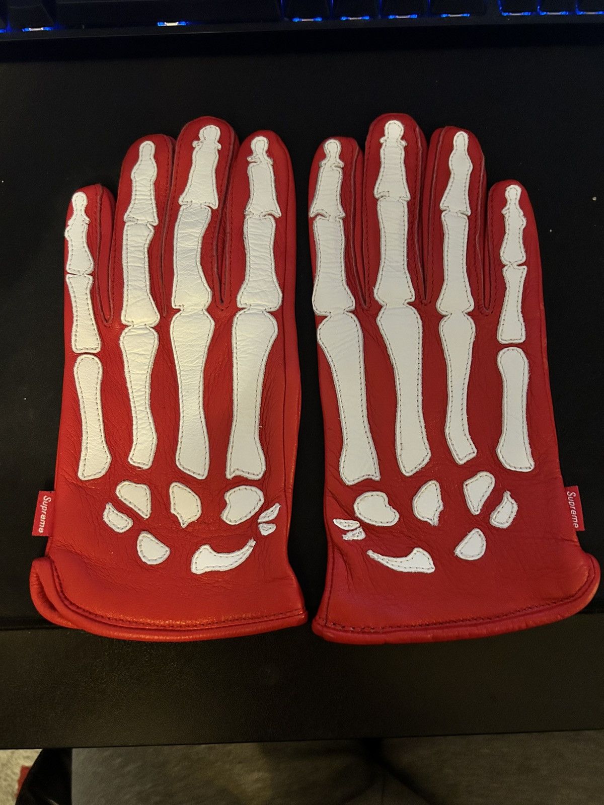 Supreme Vanson Leathers X Ray Gloves | Grailed