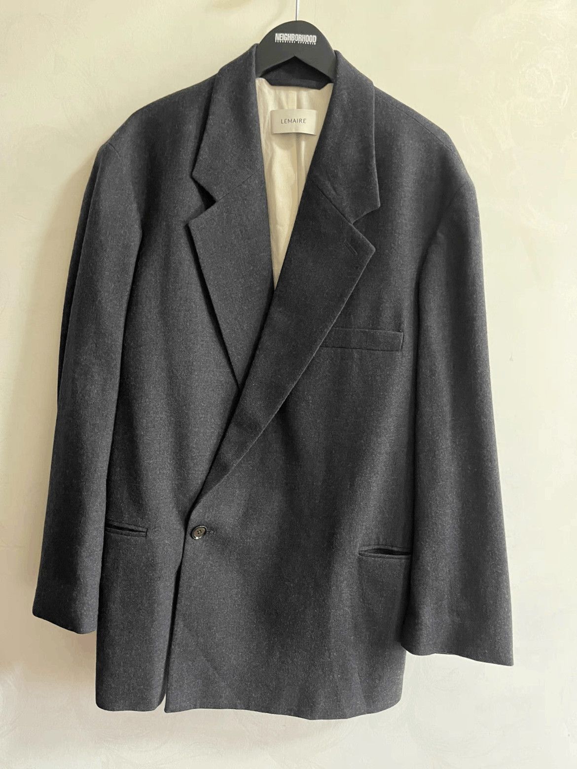 Lemaire 24AW Short Maxi DB Coat-2507