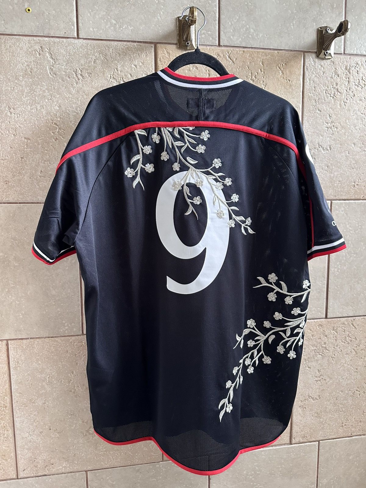 Supreme Supreme Floral Soccer Jersey - Black | Grailed