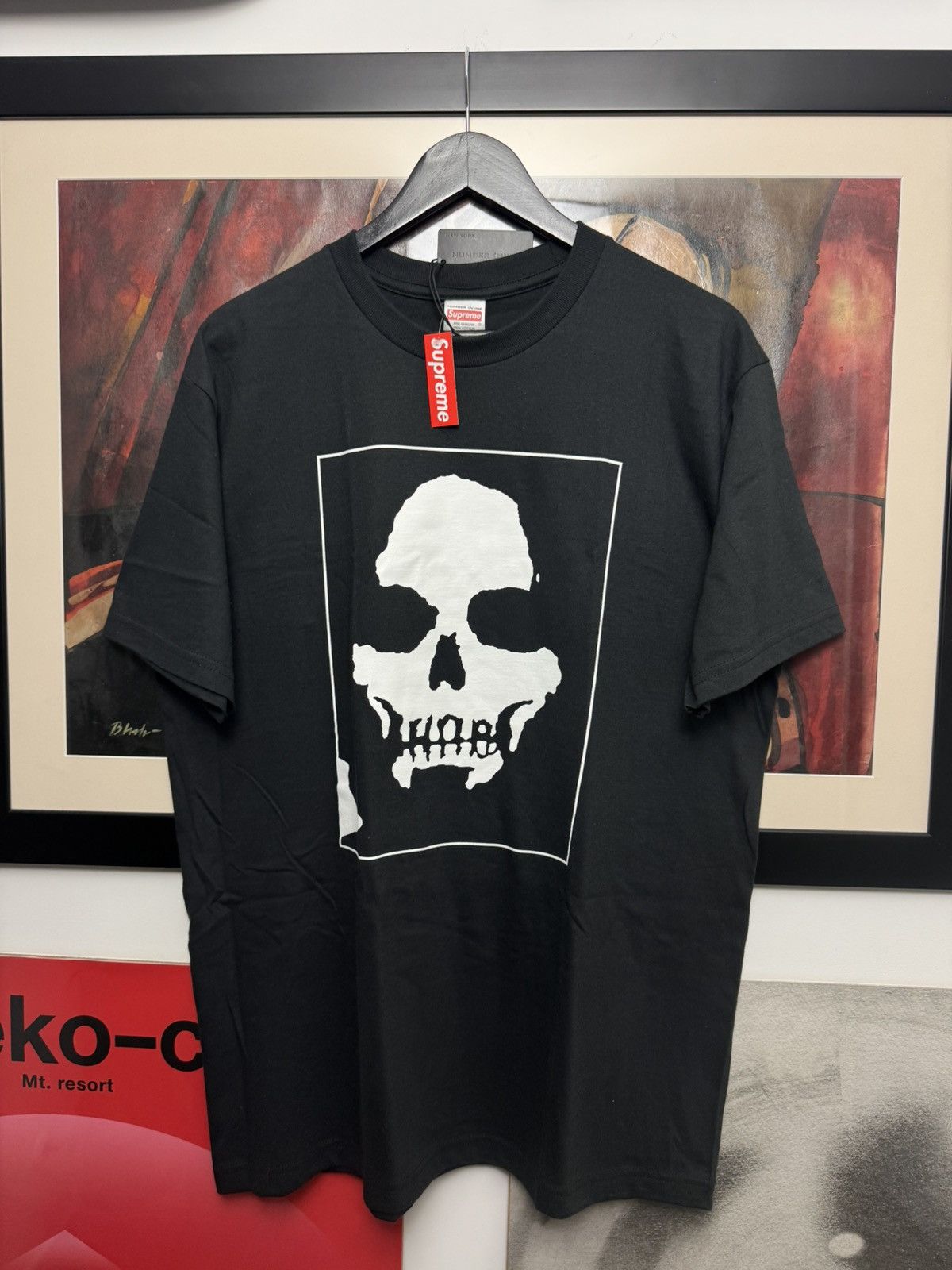 Number (N)ine number nine skeleton Charles Manson tee | Grailed