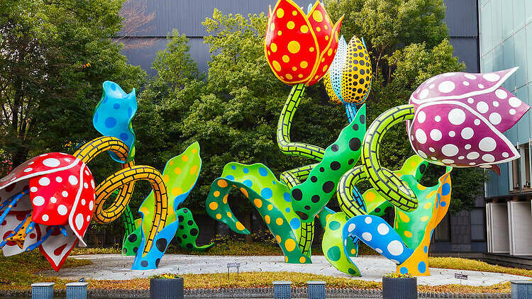 草間彌生のカボチャが見られる4の場所