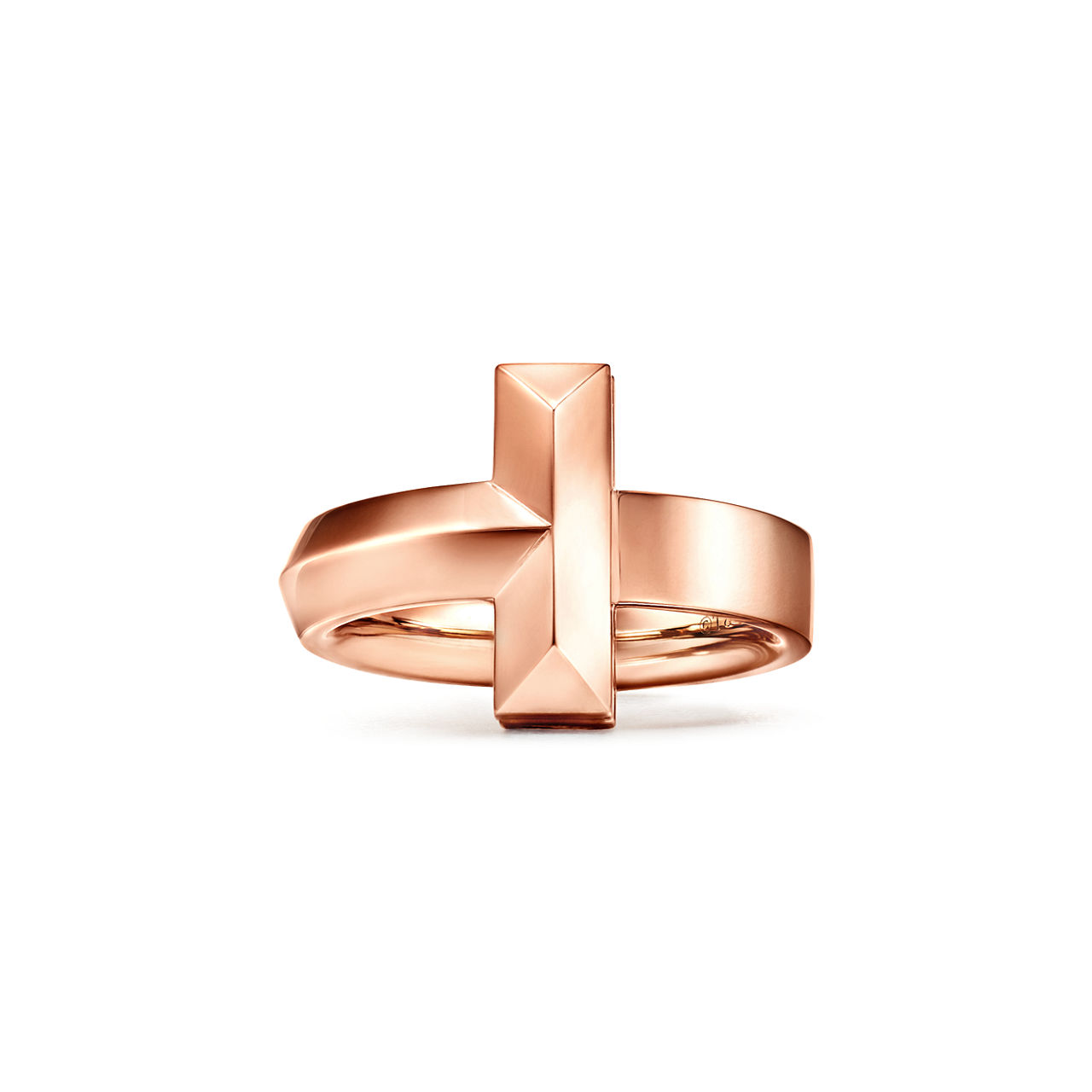 Tiffany T:T1 Ring in Rose Gold | Tiffany & Co. US