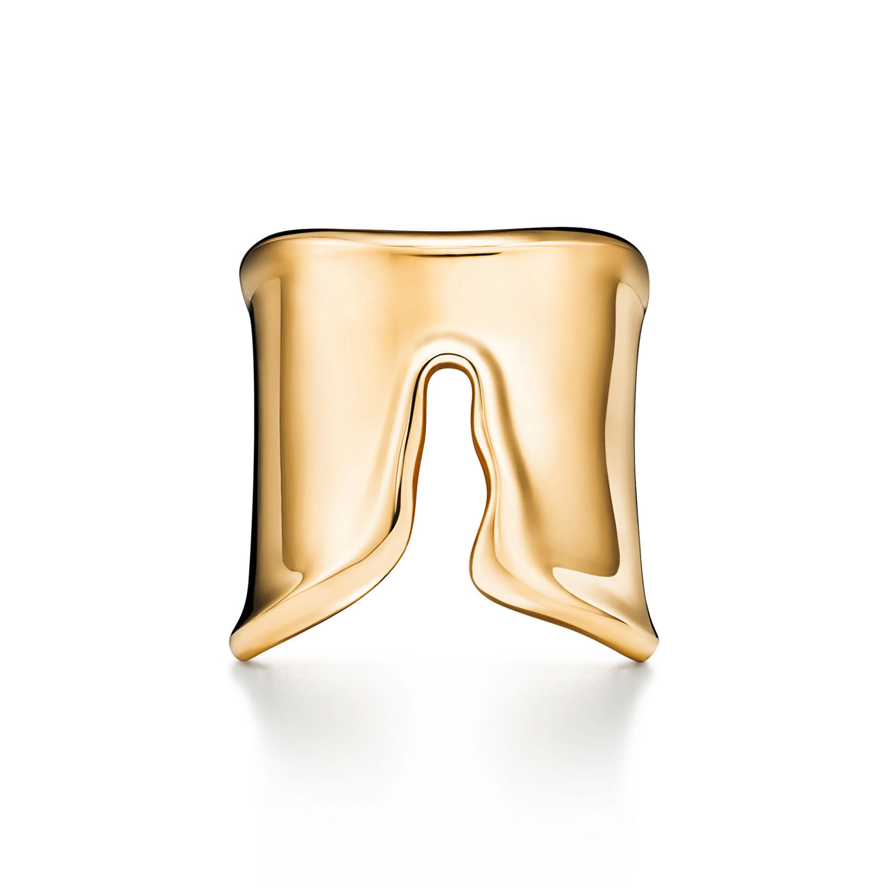 Elsa Peretti®:Split Ring in Yellow Gold | Tiffany & Co. US