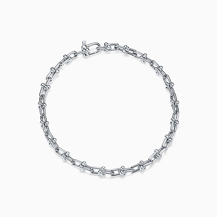 ティファニー ハードウェア リンク ブレスレット スターリングシルバー