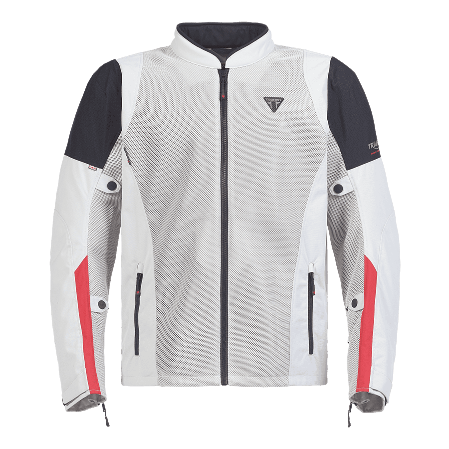 Cranbourne Mesh Grey Jacket | Motorcycle Clothing
