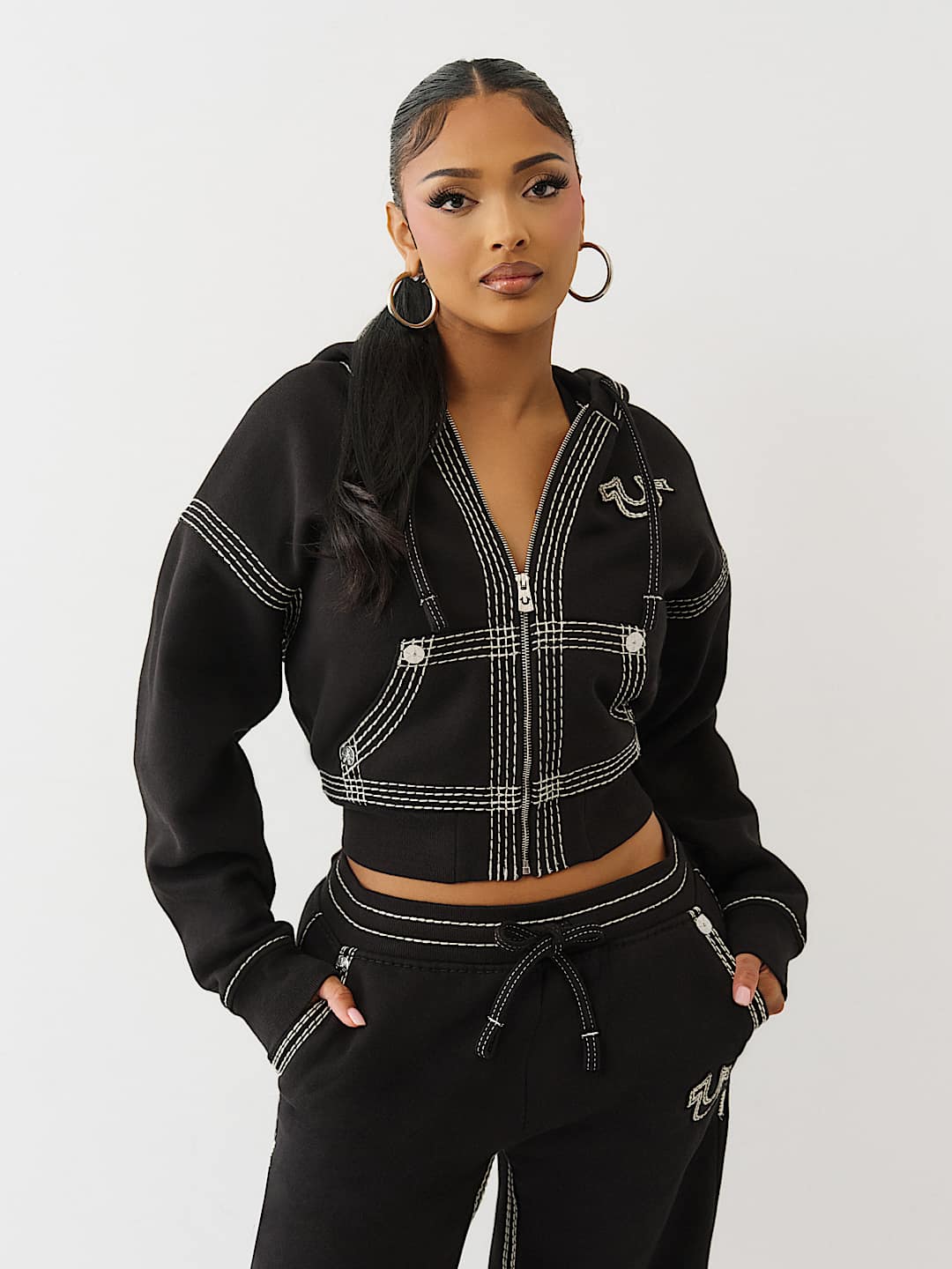 SUPER QT RELAXED ZIP HOODIE