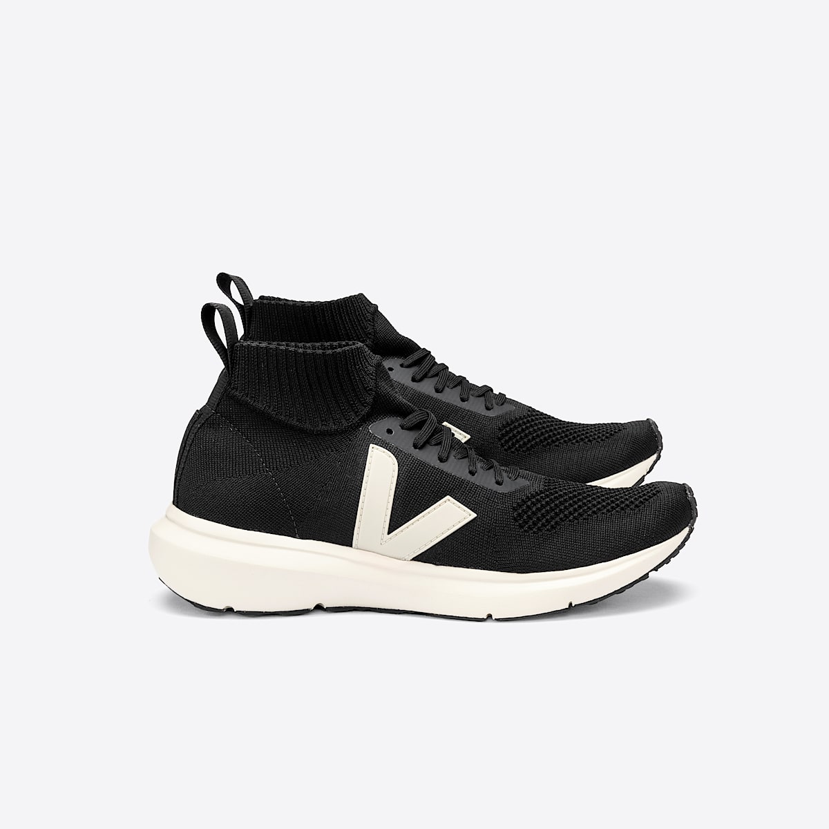 VEJA X RICK OWENS MID BLACK PIERRE | VEJA