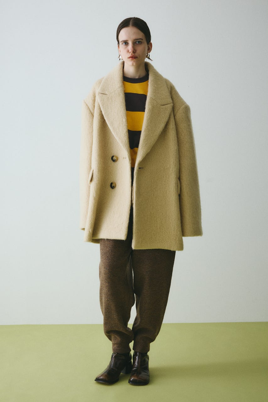 HeRIN.CYE | Shaggy big jacket (ジャケット ) |SHEL'TTER WEBSTORE