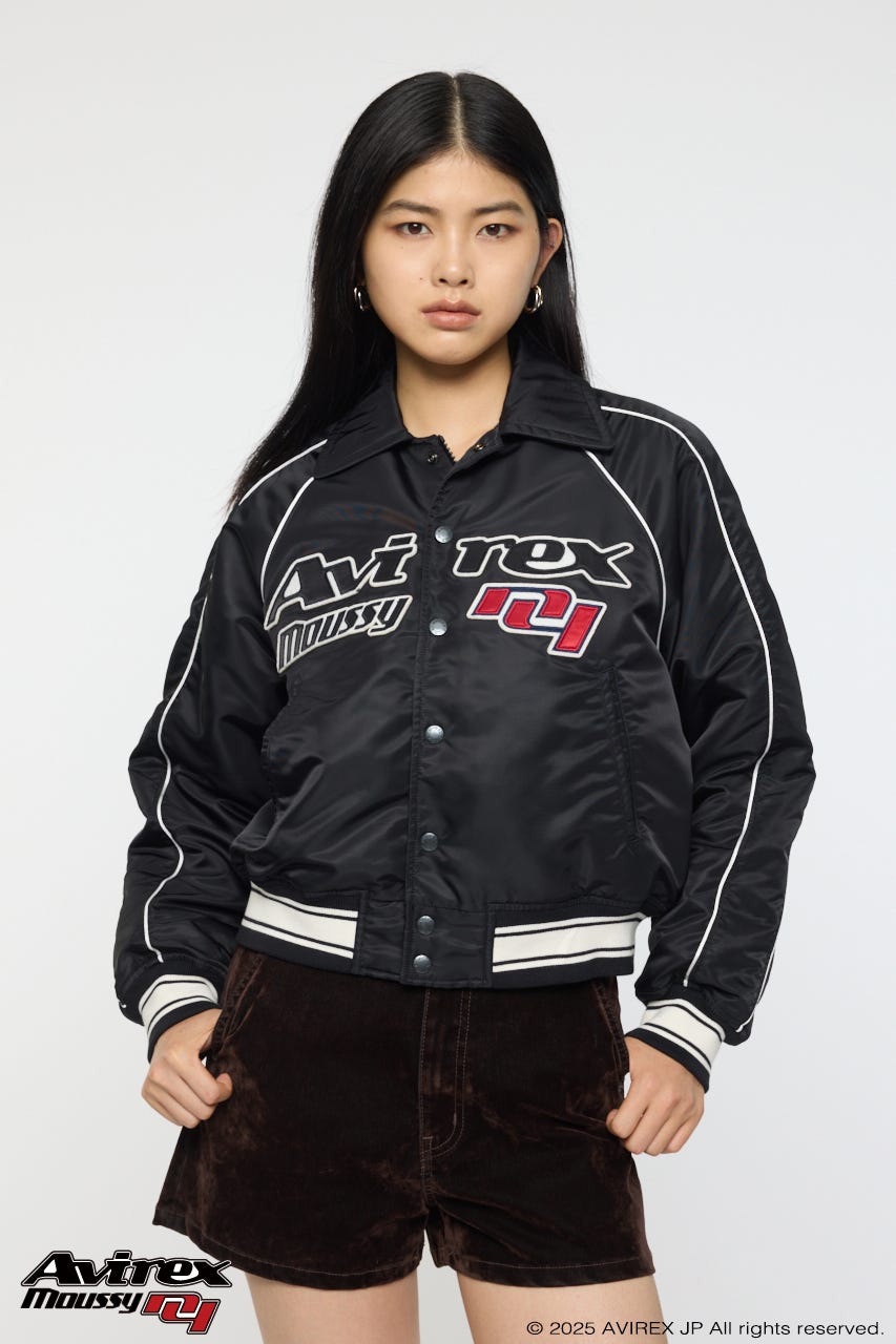 MOUSSY | AVIREX VARSITY ジャケット (ブルゾン ) |SHEL'TTER WEBSTORE