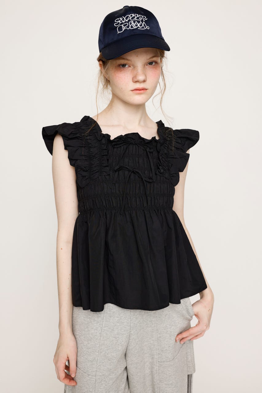 SLY | RIBBON ARM FRILL トップス (その他トップス ) |SHEL'TTER WEBSTORE