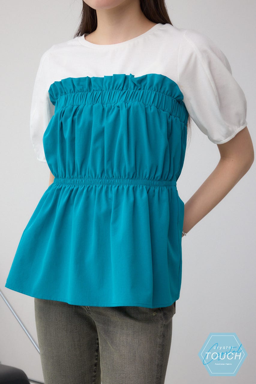 AZUL BY MOUSSY | C/T撥水ビスチェドッキングトップス (シャツ