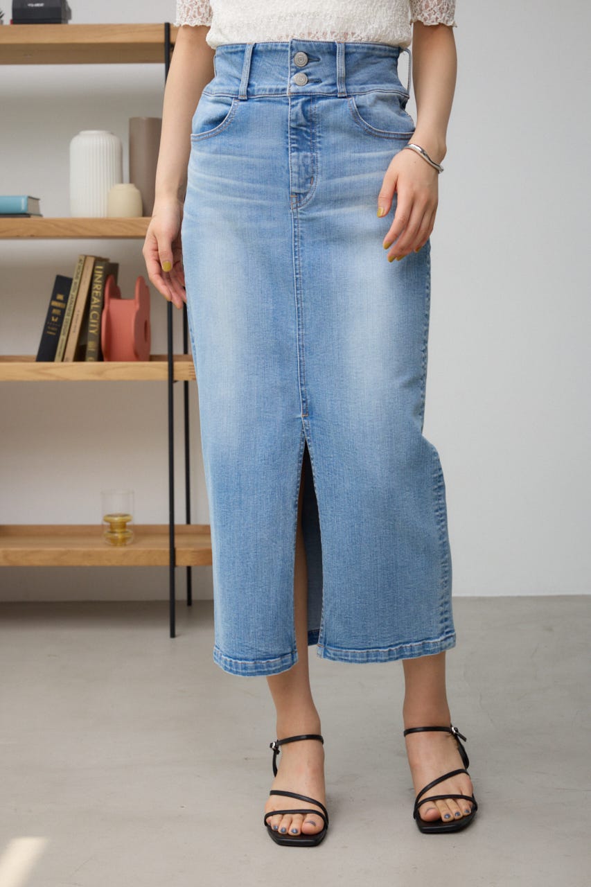 AZUL BY MOUSSY | AZUL DENIM ハイウエストスカート (スカート ) |SHEL