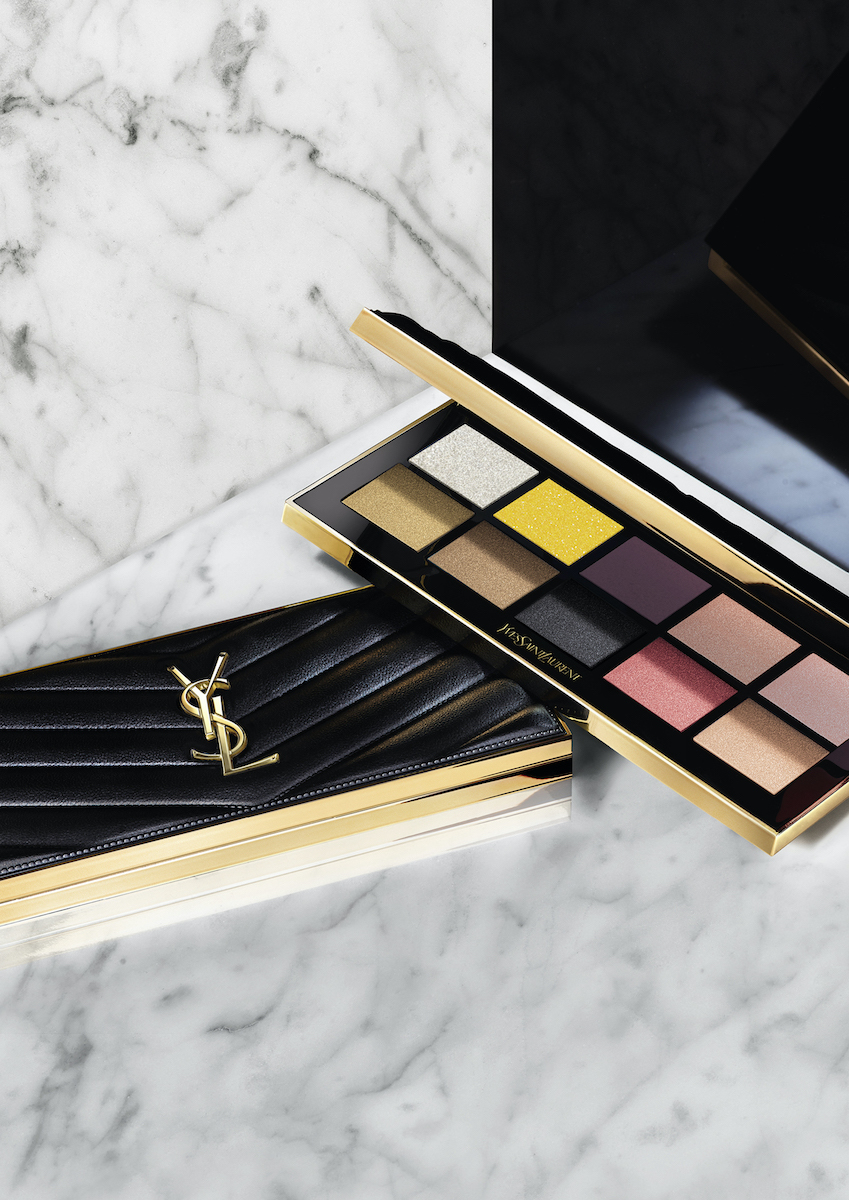 YSL」がクラッチバッグ風の10色アイシャドウ発売 攻めのヌードカラーも