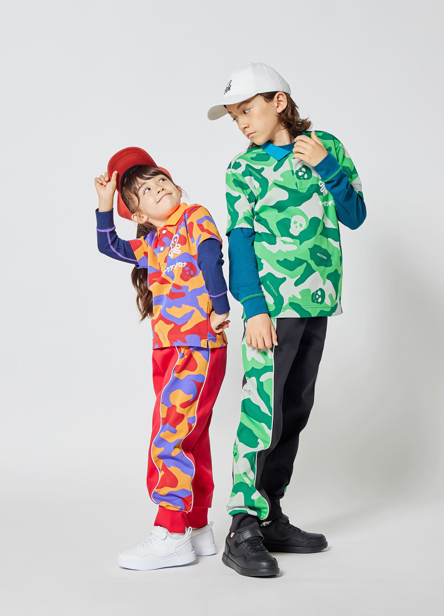 米ゴルフアパレル「マーク＆ロナ」からキッズコレクション カラフルな
