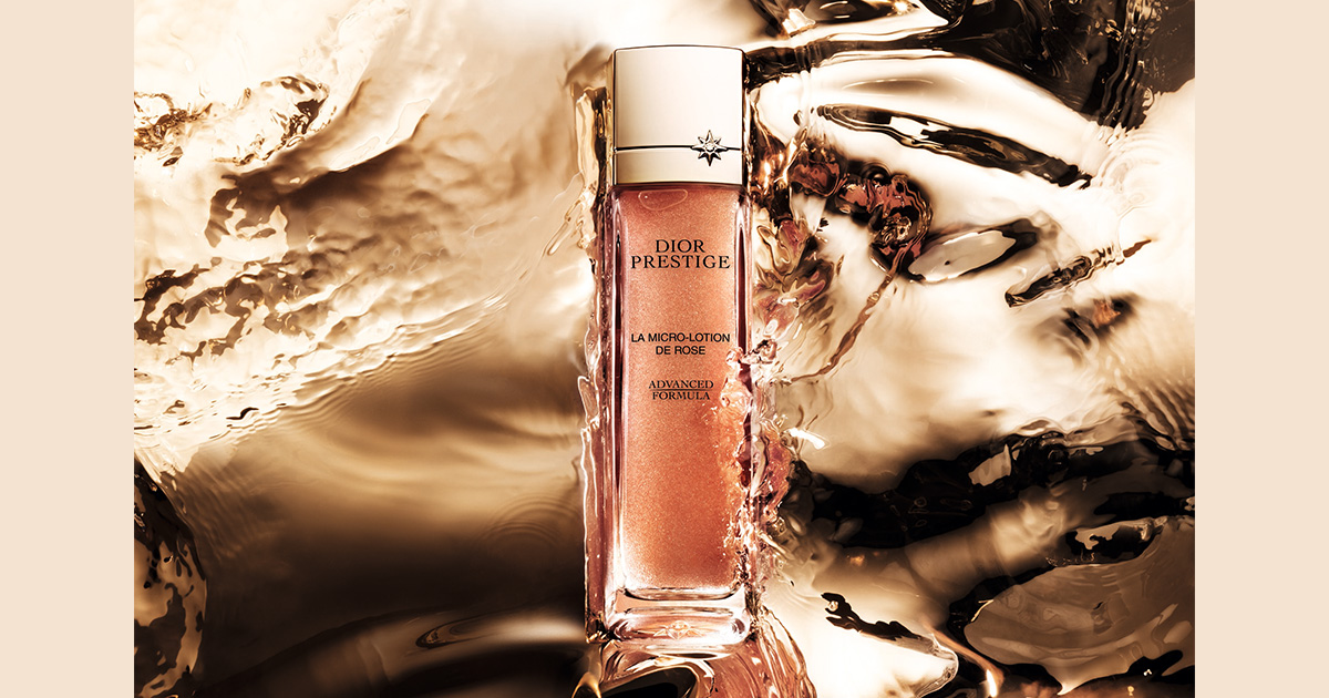 ディオール」が“プレステージ マイクロ ローション ド ローズ”発売