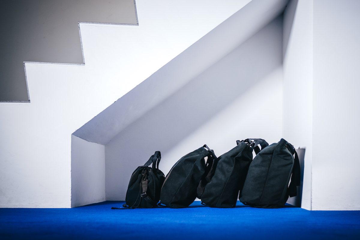 藤原ヒロシの「フラグメント」×「ラミダス」のコラボバッグ 「ラミダス