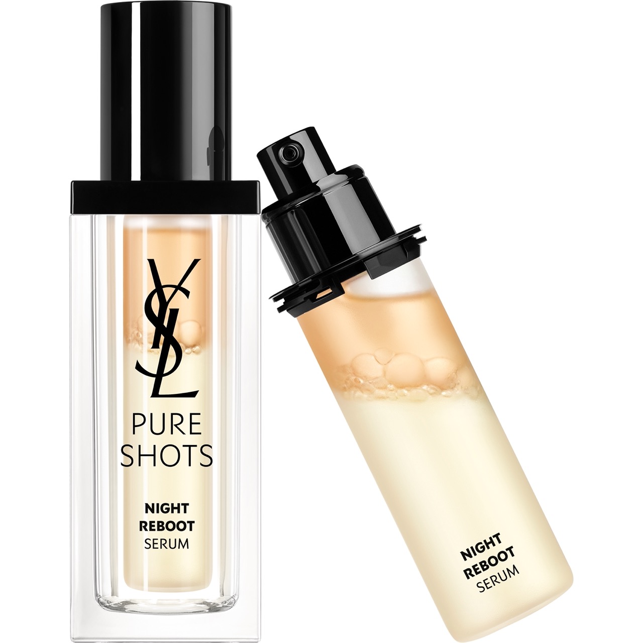 YSL」を代表する美容液“ピュアショット”が進化 8時間熟睡したような