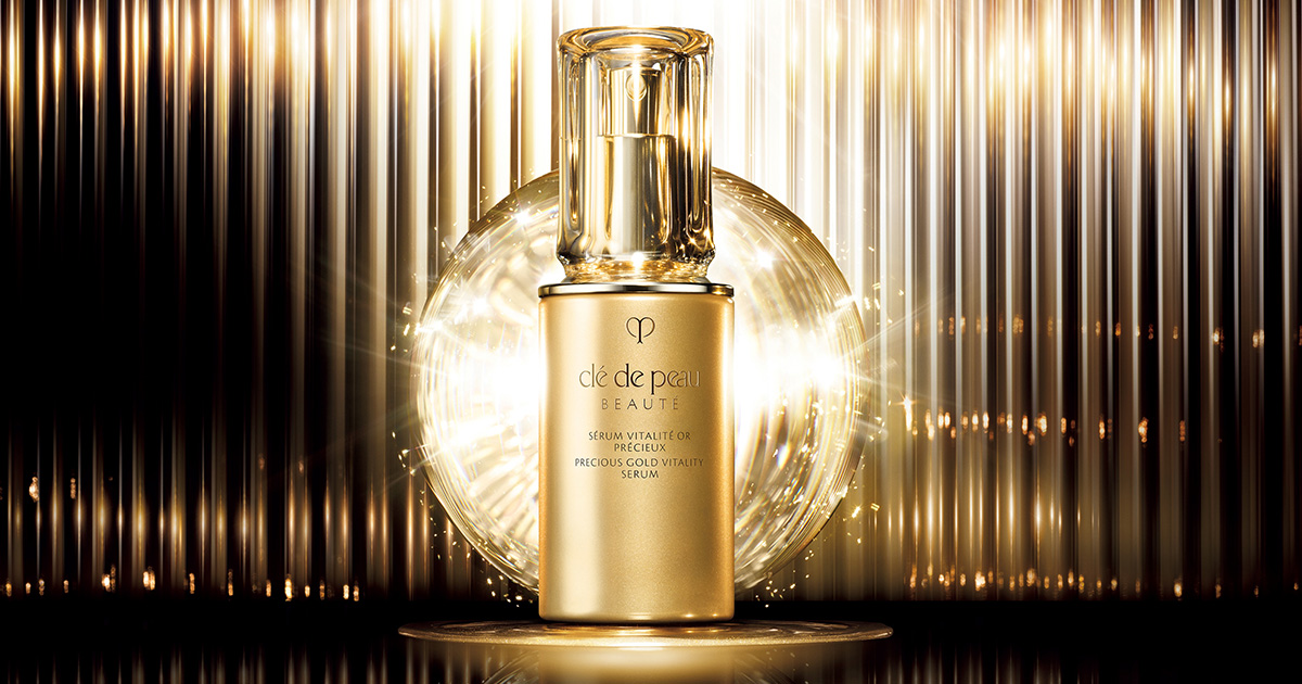 クレ・ド・ポー ボーテ」からゴールドの輝きを閉じ込めたエイジング