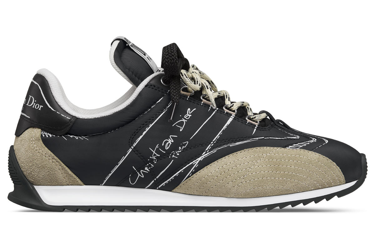 ディオール」が新作スニーカーを発売 鉛筆のスケッチを手作業で再現