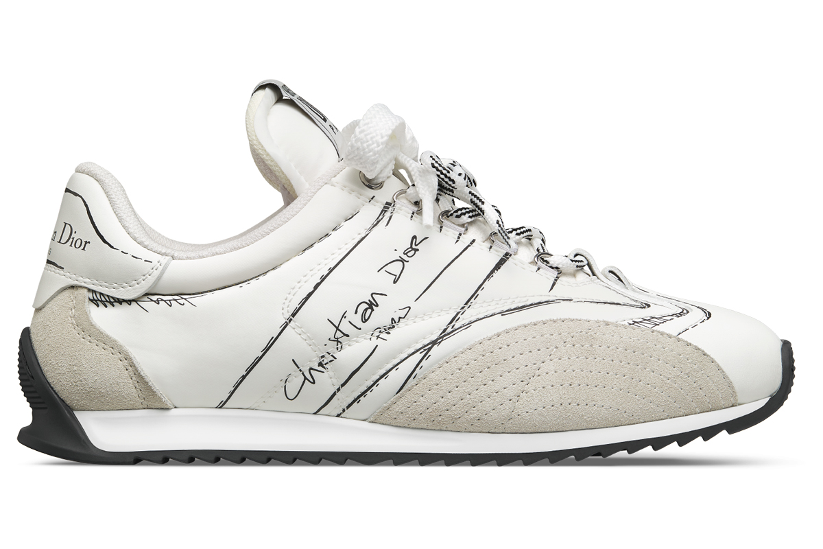 ディオール」が新作スニーカーを発売 鉛筆のスケッチを手作業で再現
