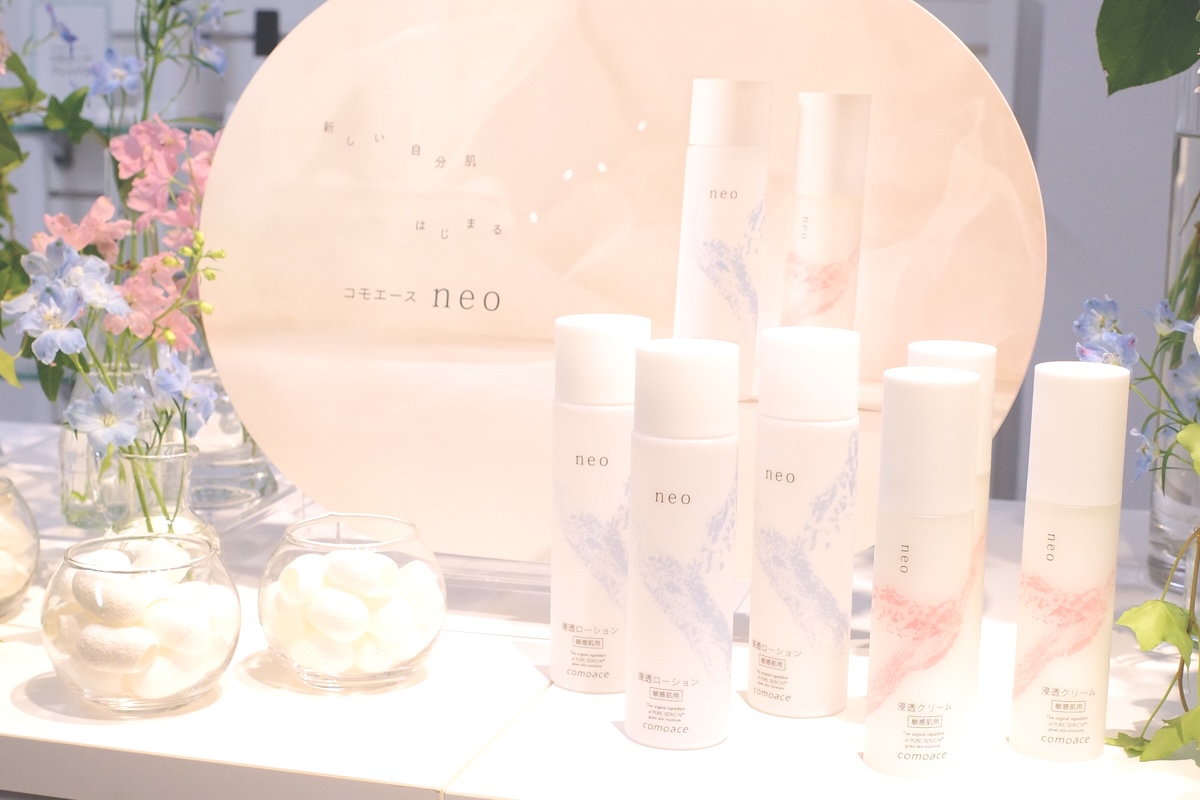 コモエース」が敏感肌向けの新ライン“コモエース neo”を立ち上げ