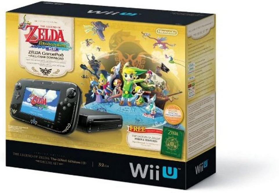 Nintendo Wii U Console 32GB - The Legend of Zelda | GameStop