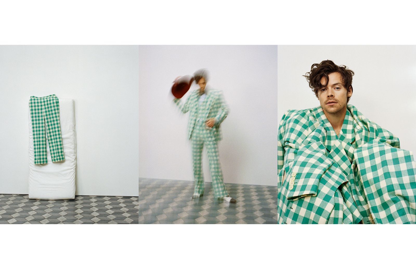 Harry Styles Plays Around in His New Gucci Collection | GQ