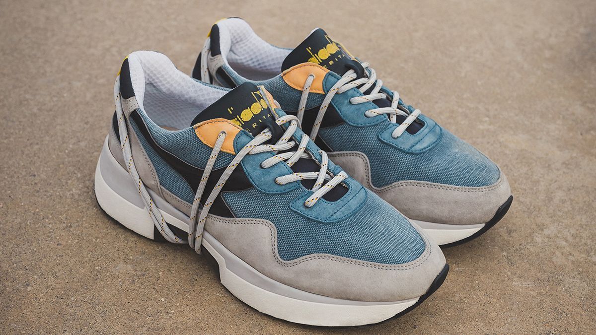 レースがクロス！ ディアドラの新作スニーカーが面白い | GQ JAPAN